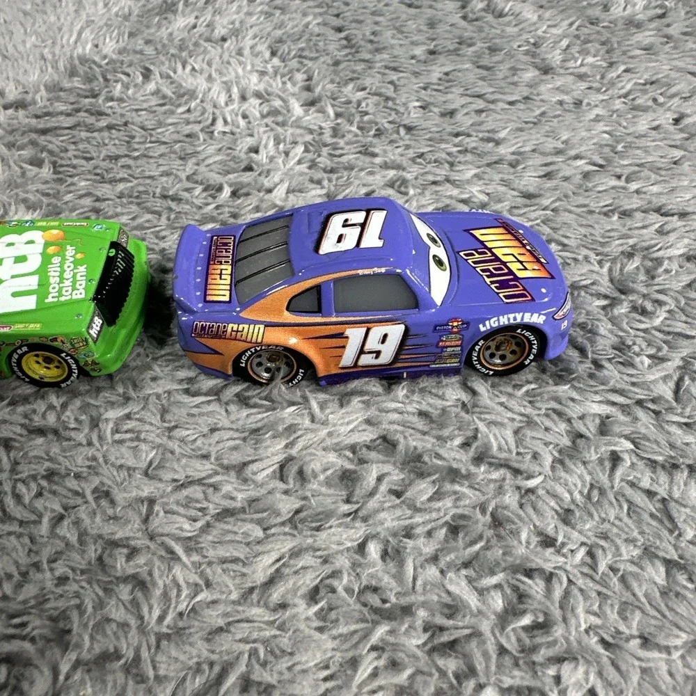 Lot Of Disney Pixar Cars 3 Bobby Swift #19 Octane Gain Mattel 1:55 Diecast Loose